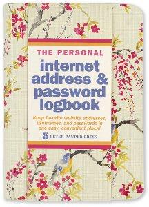 Blossoms & Bluebirds Internet & Password Logbook - Daisy Park