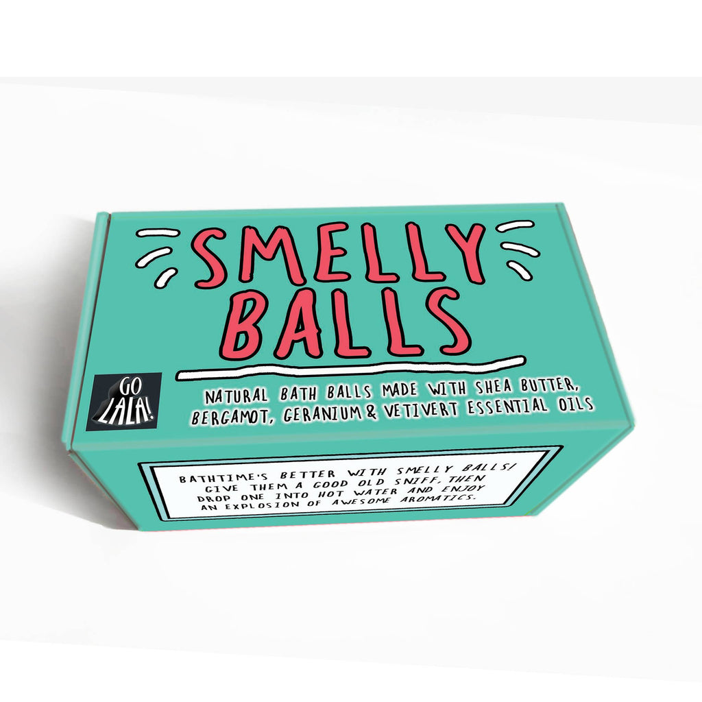 Smelly Balls bath bombs - bergamot and geranium - Daisy Park