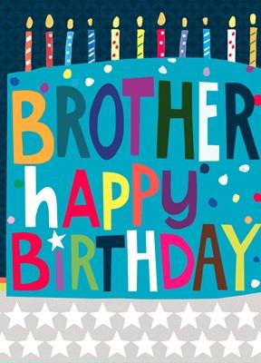 Brother Cake Birthday day Card - Daisy Park