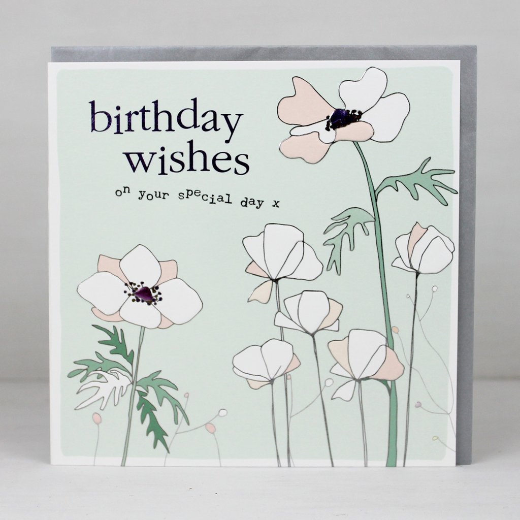 Birthday wishes on your special day card - Daisy Park