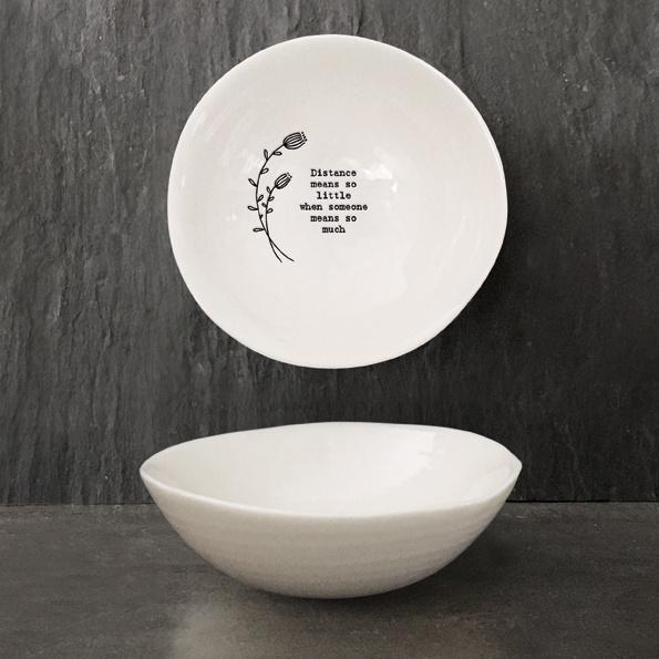 Medium Hedgerow Bowl - Distance Means - Daisy Park