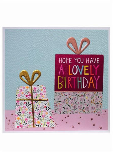 Birthday Presents Card - Daisy Park
