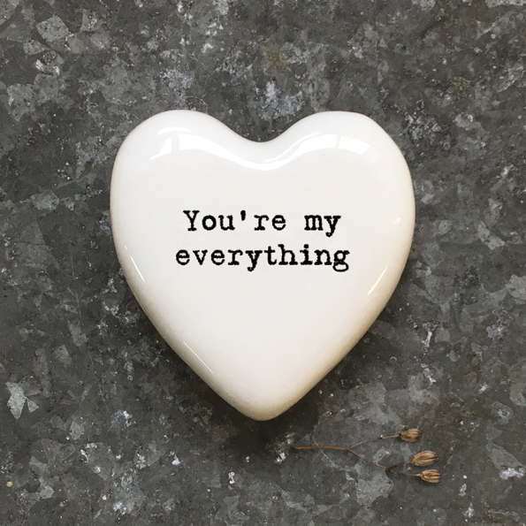 White Heart Token - You're My Everything - Daisy Park