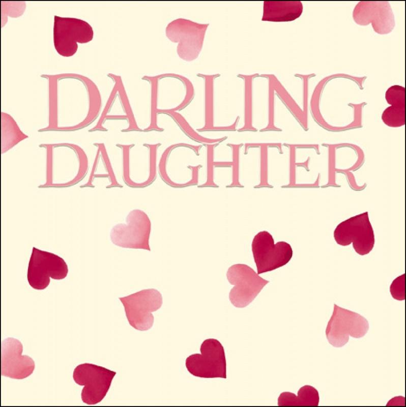 Emma Bridgewater Darling Daughter card - Daisy Park