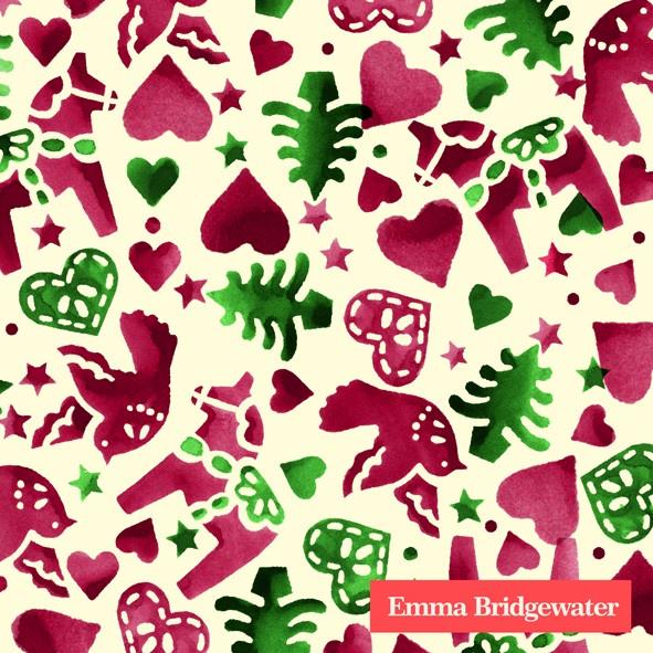 Emma Bridgewater Christmas Joy cocktail napkins - Daisy Park