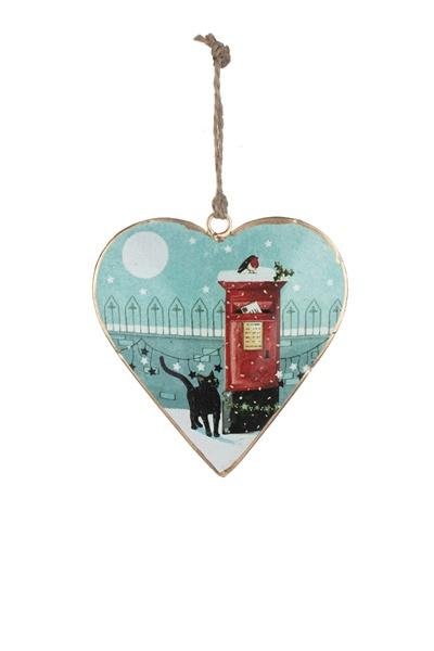 Heart with Cat and Postbox - Daisy Park