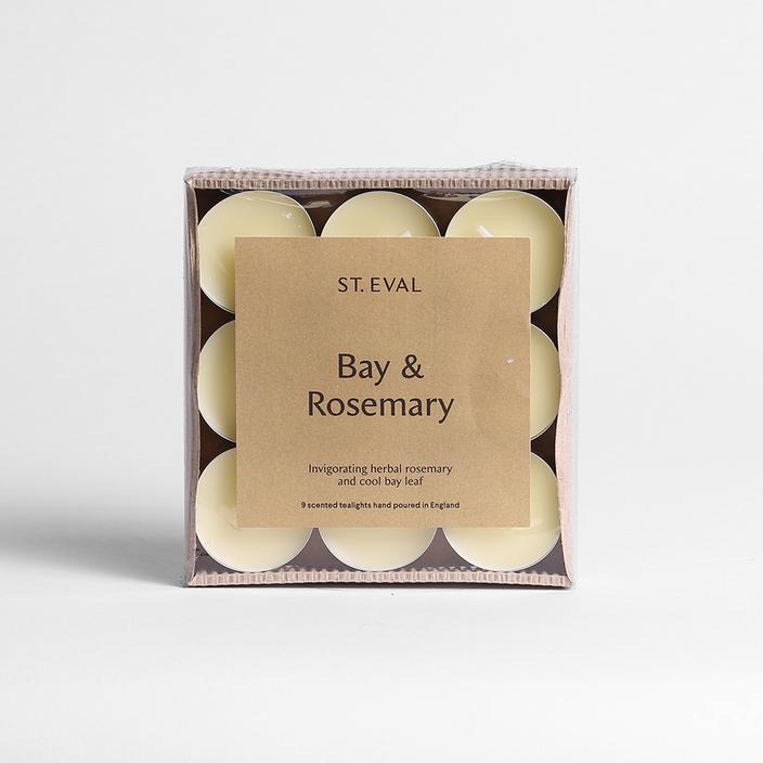 St Eval Bay & Rosemary tea lights - Daisy Park
