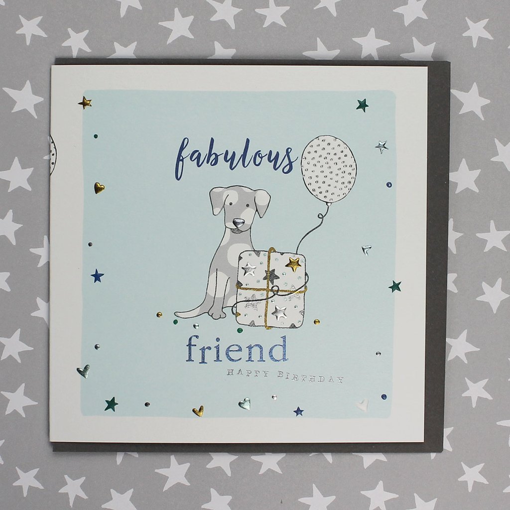 Fabulous Friend Happy Birthday card - Daisy Park
