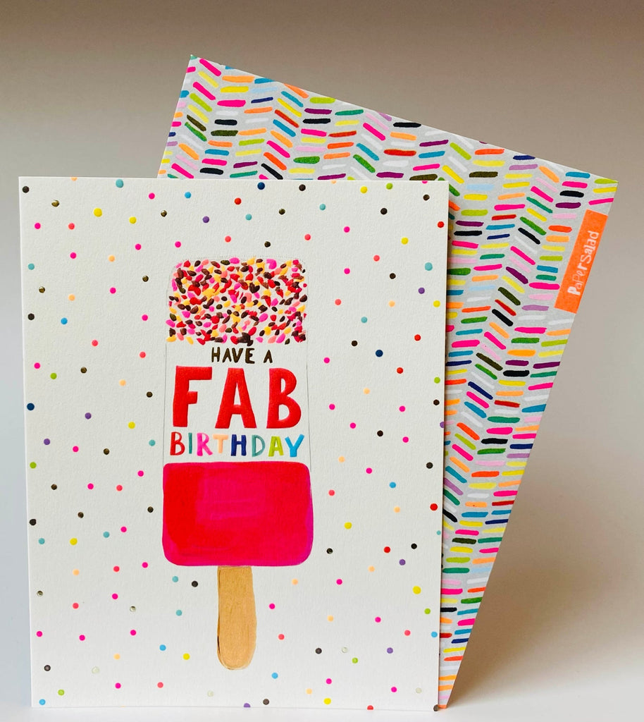 Have a FAB birthday card - Daisy Park