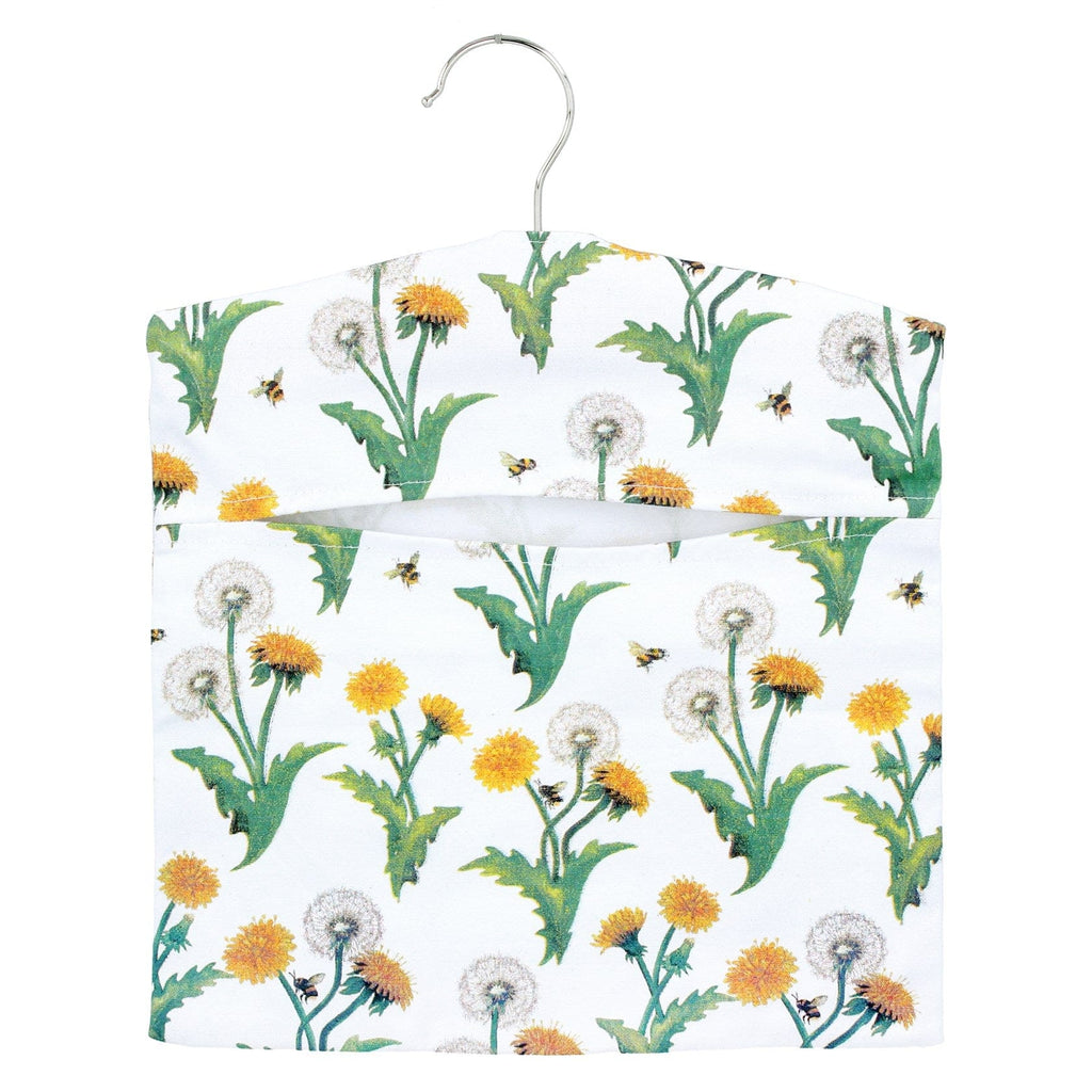 Dandelion and bee cotton peg bag - Daisy Park