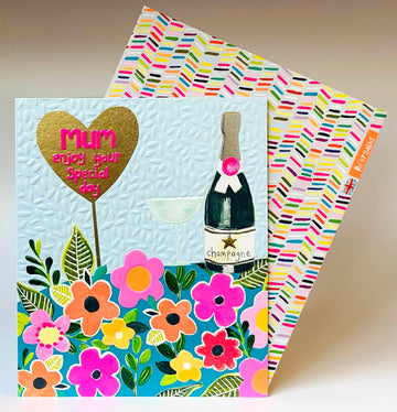 Mum enjoy your special day card - Daisy Park