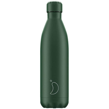 Chilly's Matte All Green 750ml insulated bottle - Daisy Park