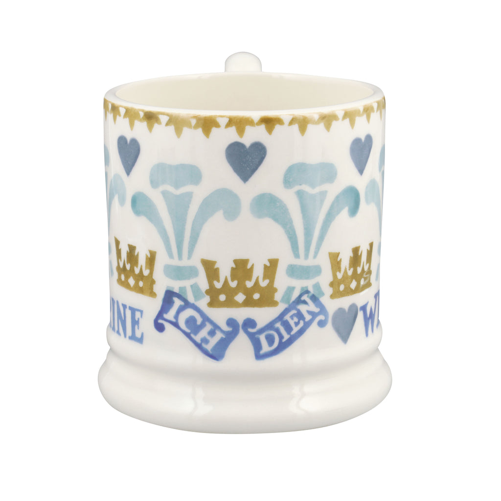 Emma Bridgewater Prince and Princess of Wales 1/2pt mug - Daisy Park