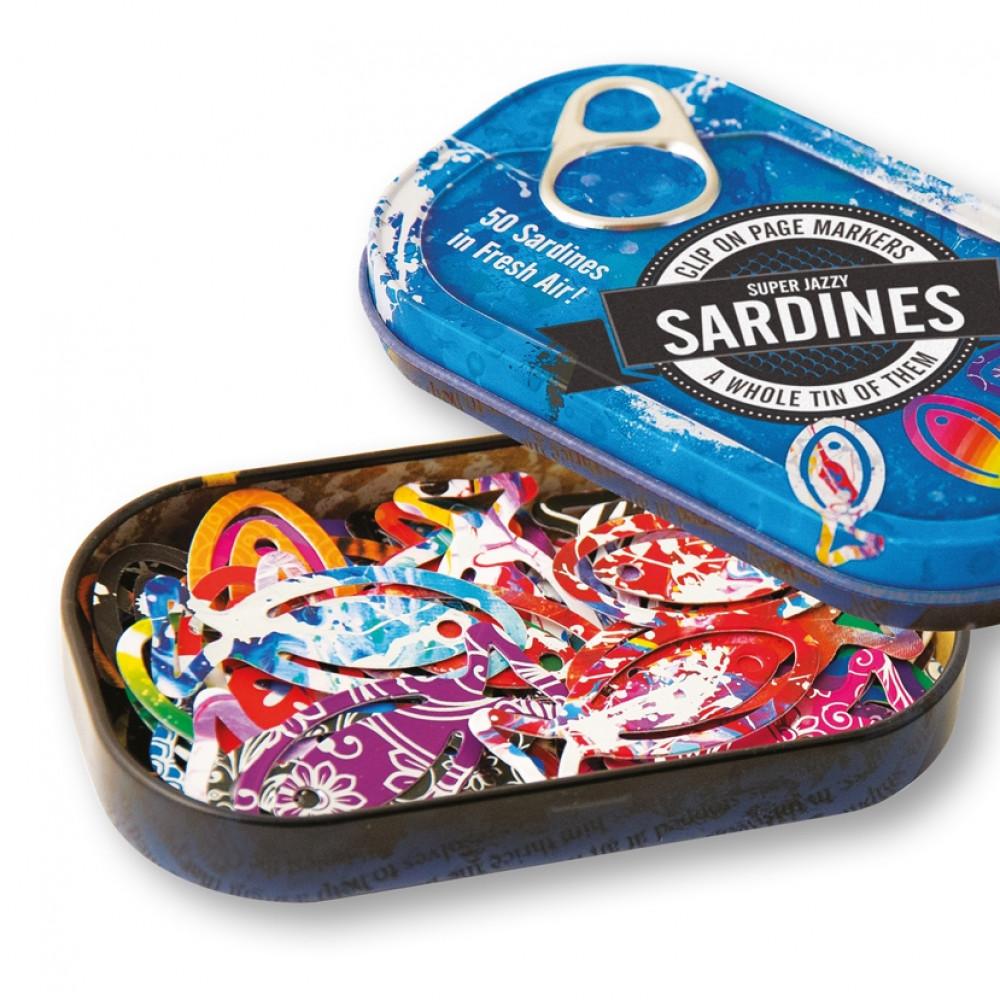 Super jazzy sardines page markers - Daisy Park