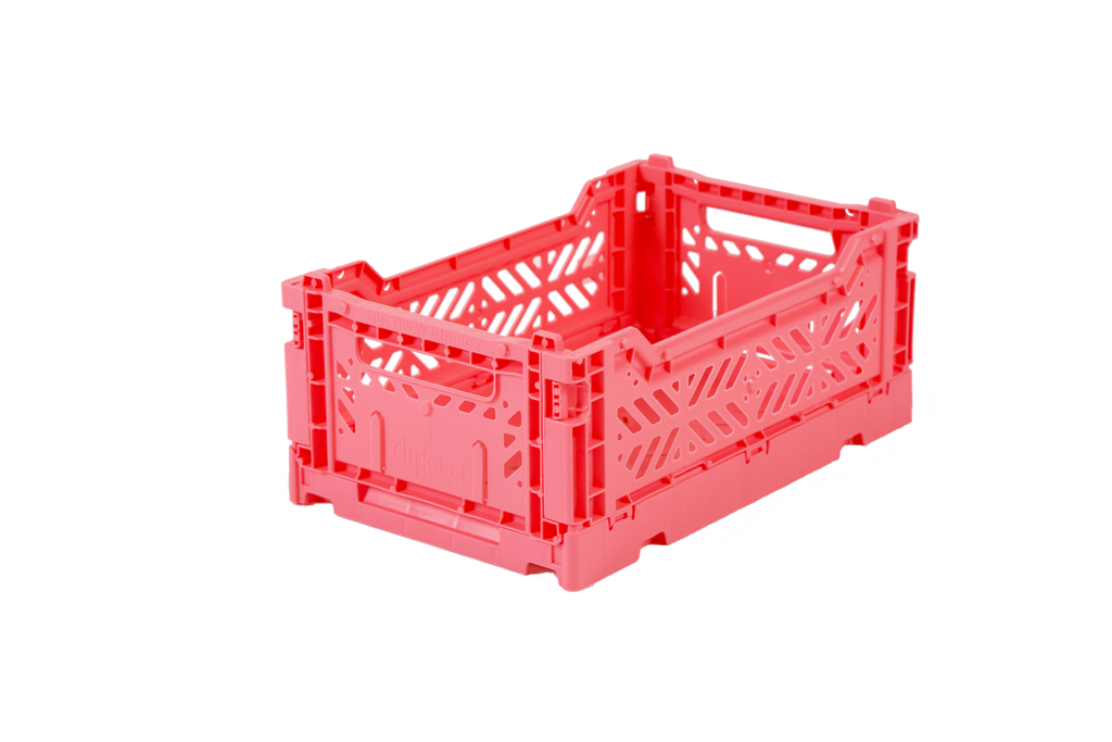 Mini folding crate dark pink - Daisy Park