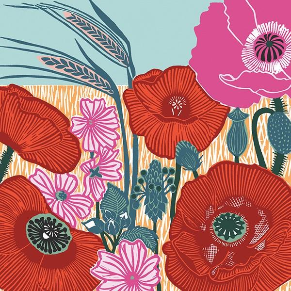 Wild Poppies Card - Daisy Park