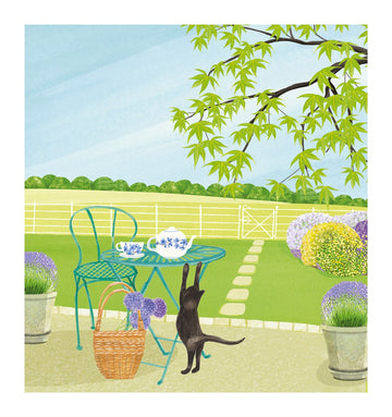 Morning stretch blank card - Daisy Park