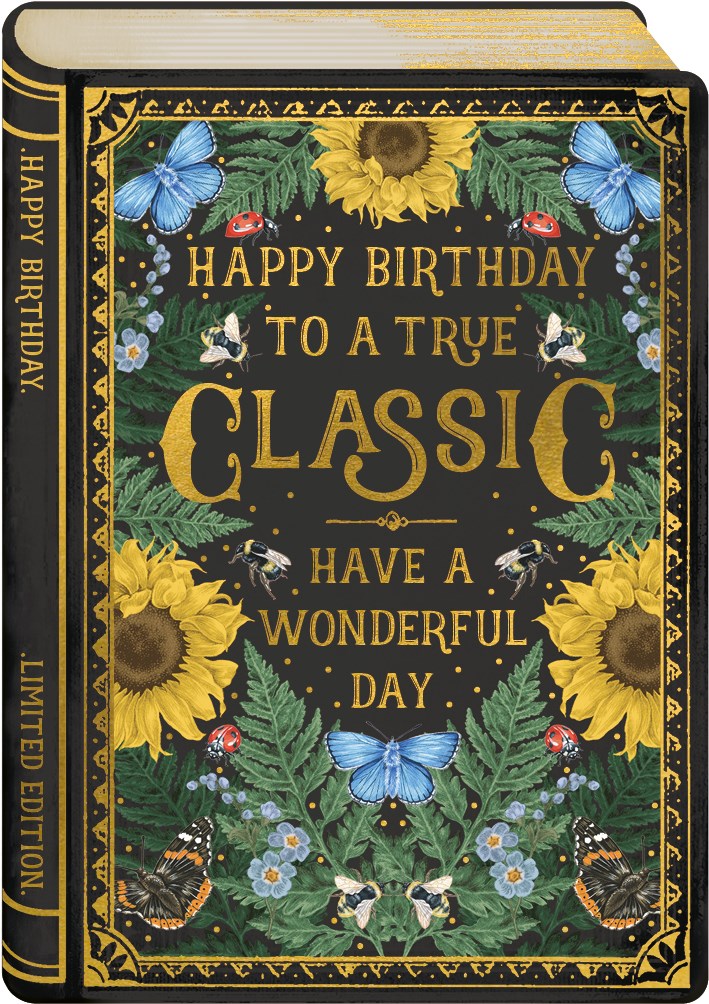True classic book card - Daisy Park