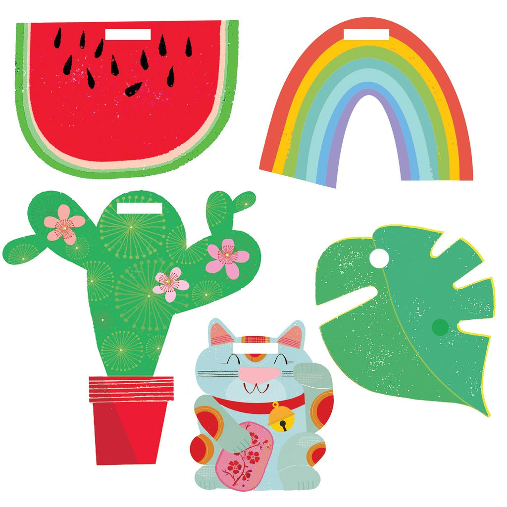 Trendy tags - pack of 5 - Daisy Park