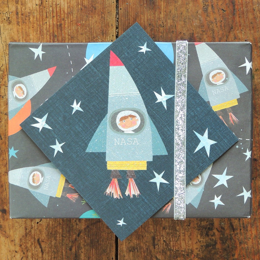 Spaceman wrapping paper | Daisy Park
